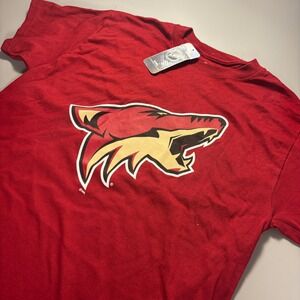 NHL Arizona Coyotes T-Shirt Mens Small Red Hockey‎ Team Logo New